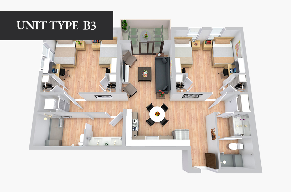 B3 Floorplan
